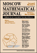 Moscow Mathematical Journal