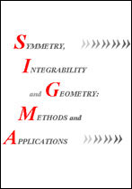 Symmetry, Integrability and Geometry: Methods and Applications